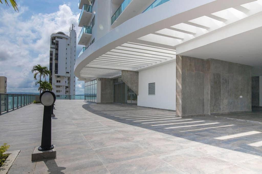 1Bd Condo Amazing View-Modern Apt-Luxury Building Cartagena Exteriér fotografie